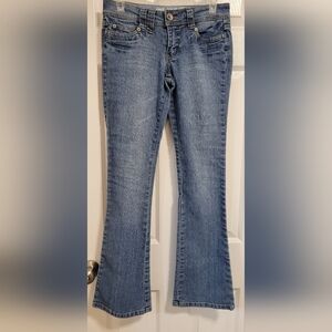 Authentic 579 Jeanswear Juniors Size 5 Flare Leg Jeans